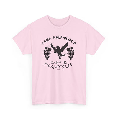 TOOLOUD Camp Half Blood Cabin 12 Dionysus T-Shirt