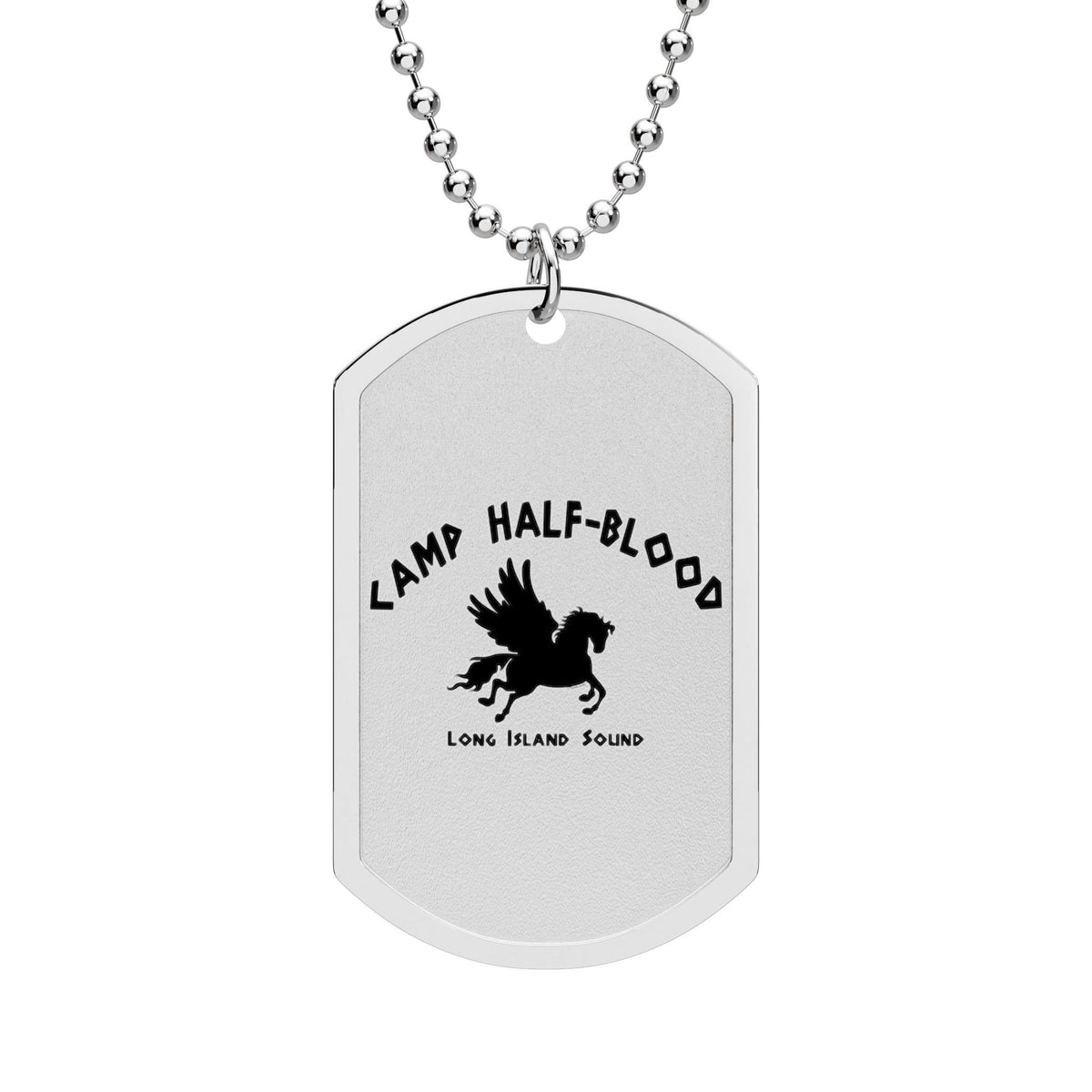 New Camp Half-Blood Dog Tag with 24" Chain by TOOLOUD