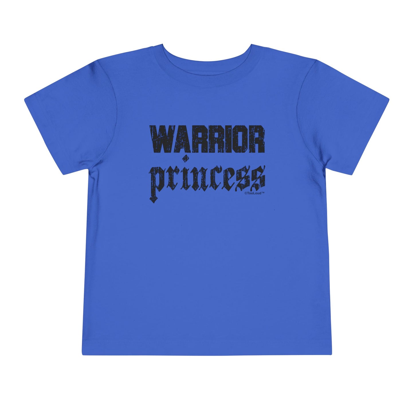 Warrior Princess Script Toddler T-Shirt by TOOLOUD