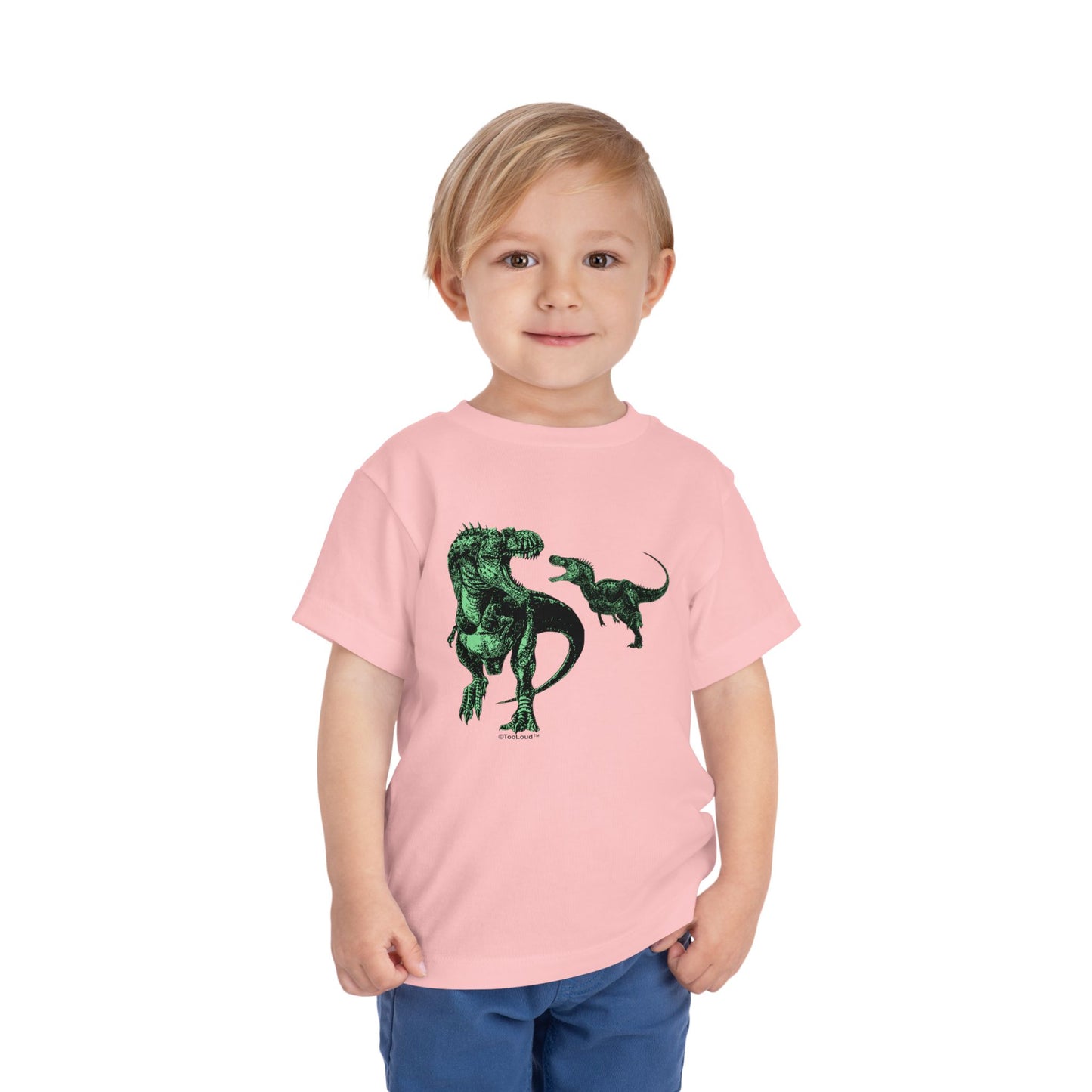 Jurassic Dinosaur Design 1 Toddler T-Shirt by TOOLOUD