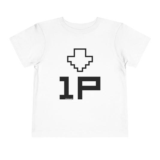 Player One Toddler T-Shirt – Brother or Sister Gamer Shirt by TOOLOUD
