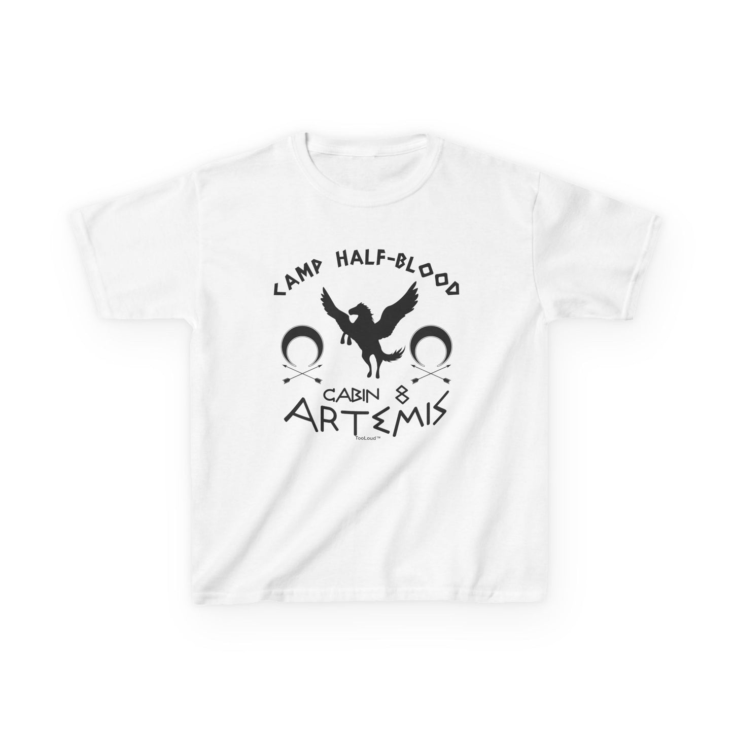 TOOLOUD Camp Half-Blood Cabin 8 Artemis Children's T-Shirt