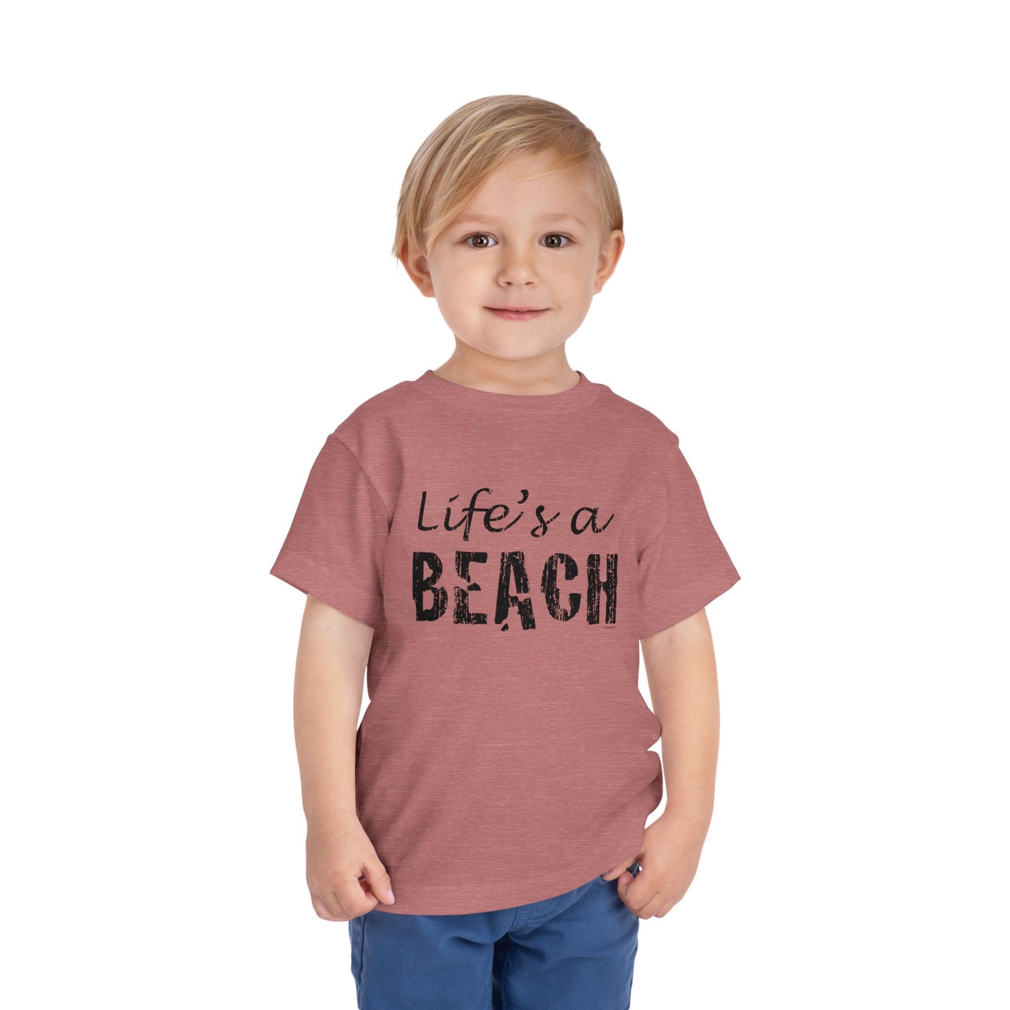 Life's a Beach Toddler T-Shirt by TOOLOUD