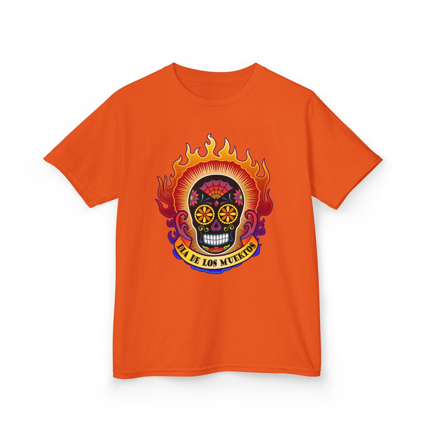 Dia de Los Muertos Sacred Calavera – Day of the Dead Children’s T-Shirt by TOOLOUD