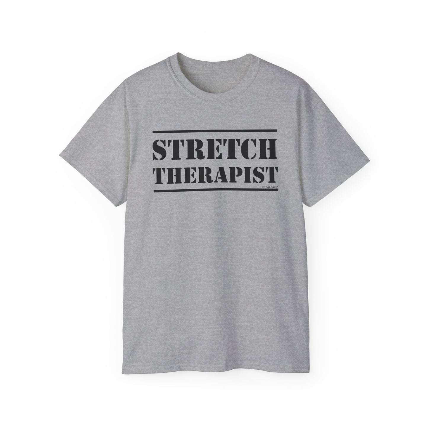 Stretch Therapist Text Women’s T-Shirt by TOOLOUD