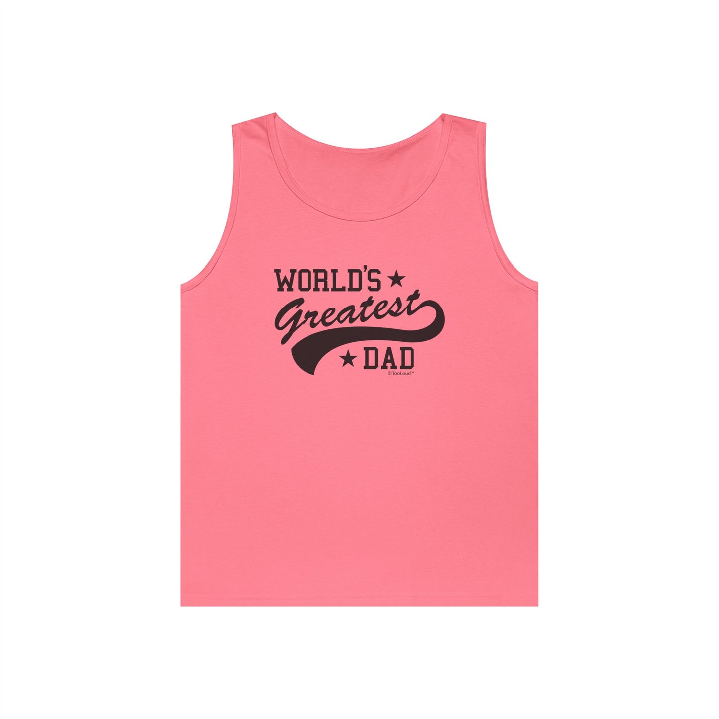 World's Greatest Dad – Sport Style Loose Tank Top by TOOLOUD