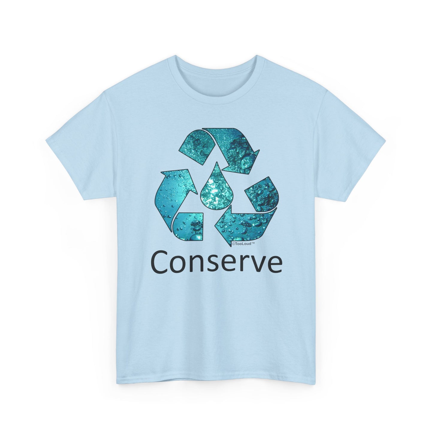 Sustainable Water Conservation Adult T-Shirt by TOOLOUD