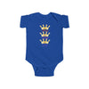 Three Kings Day - C M B Crowns Baby Romper Bodysuit by TooLoud