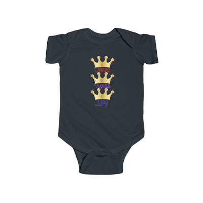 Three Kings Day - C M B Crowns Baby Romper Bodysuit by TooLoud