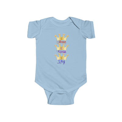 Three Kings Day - C M B Crowns Baby Romper Bodysuit by TooLoud