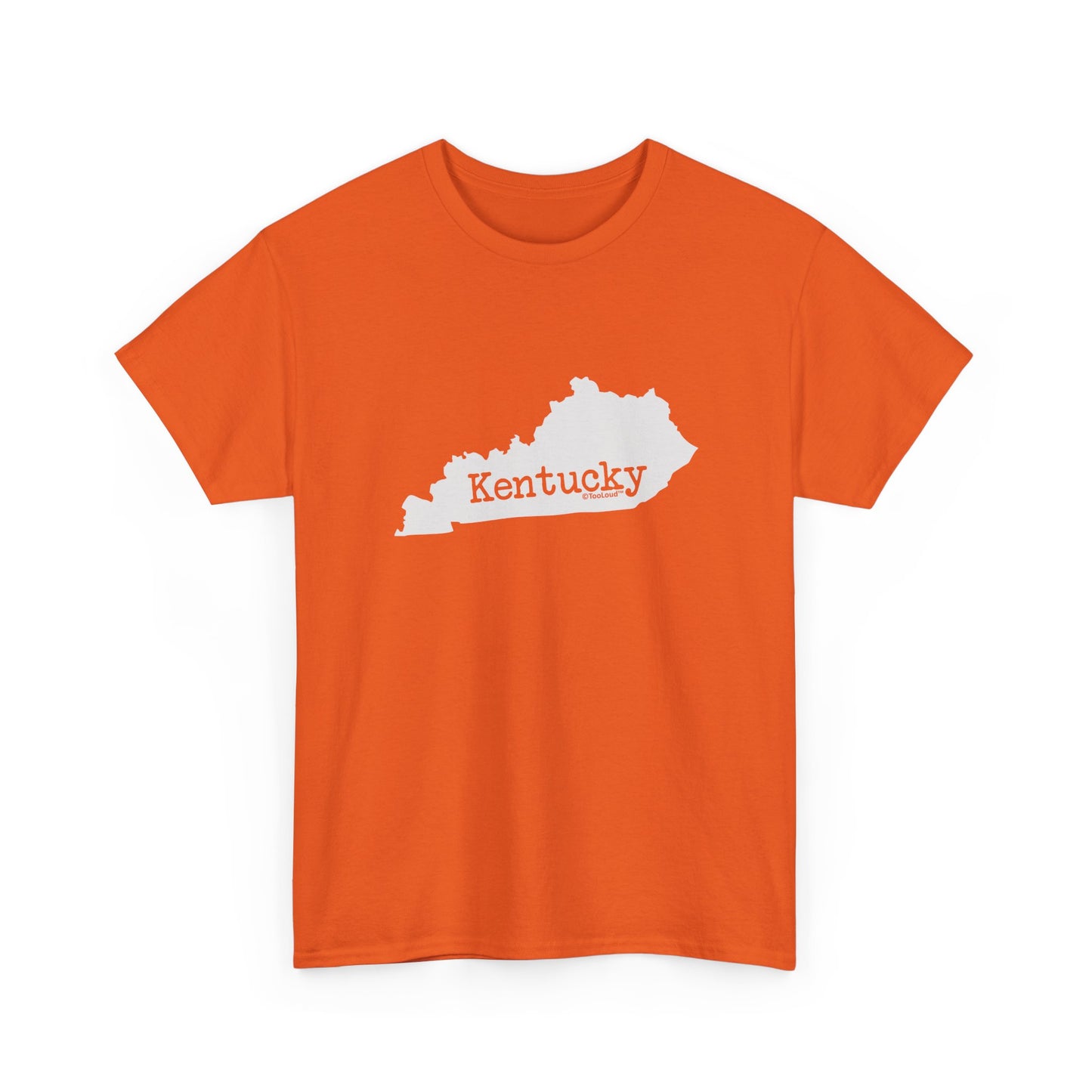 Kentucky – United States Shape Adult Dark T-Shirt by TOOLOUD