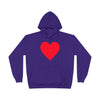 TOOLOUD Big Red Heart Valentine's Day Hoodie Sweatshirt – Romantic & Cozy Gift