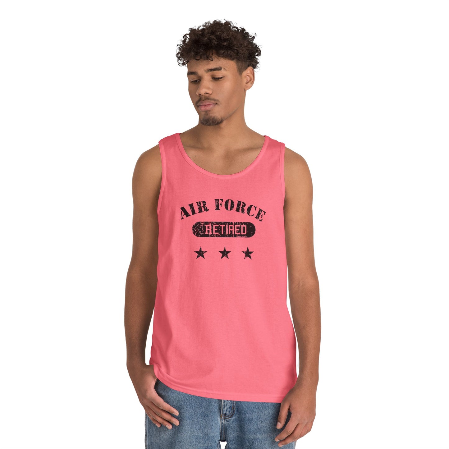 Retired Air Force Loose Tank Top Unisex by TOOLOUD