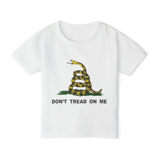 Don't Tread On Me Gadsden Flag Rattlesnake Toddler T-Shirt by TooLoud