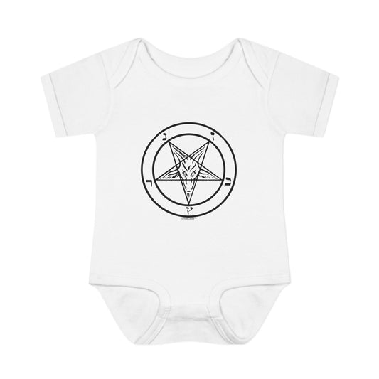 Sigil of Baphomet Baby Romper Bodysuit by TOOLOUD