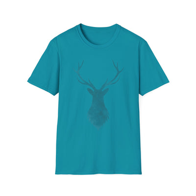 TOOLOUD Majestic Stag Distressed - Premium Adult T-Shirt for the Modern Individual