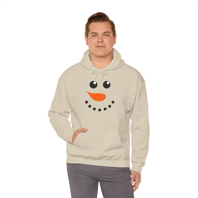 TOOLOUD Snowman Face Christmas Adult Unisex Hoodie Sweatshirt