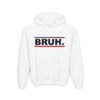 TOOLOUD Bruh Text Only Youth Children's Hoodie