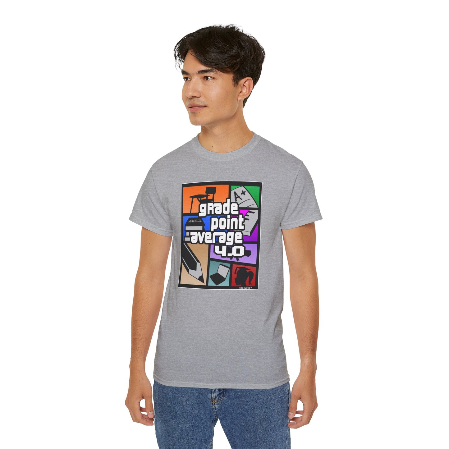 GPA 4 – Grade Point Average Unisex T-Shirt by TOOLOUD