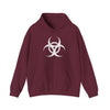 Biohazard Symbol - Vintage Apocalypse Hoodie Sweatshirt