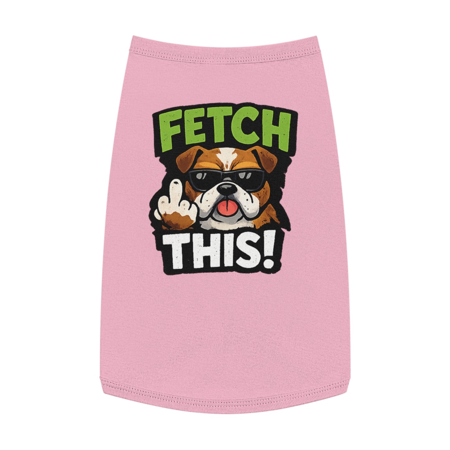 Fetch This! Middle Finger Dog Shirt by TOOLOUD