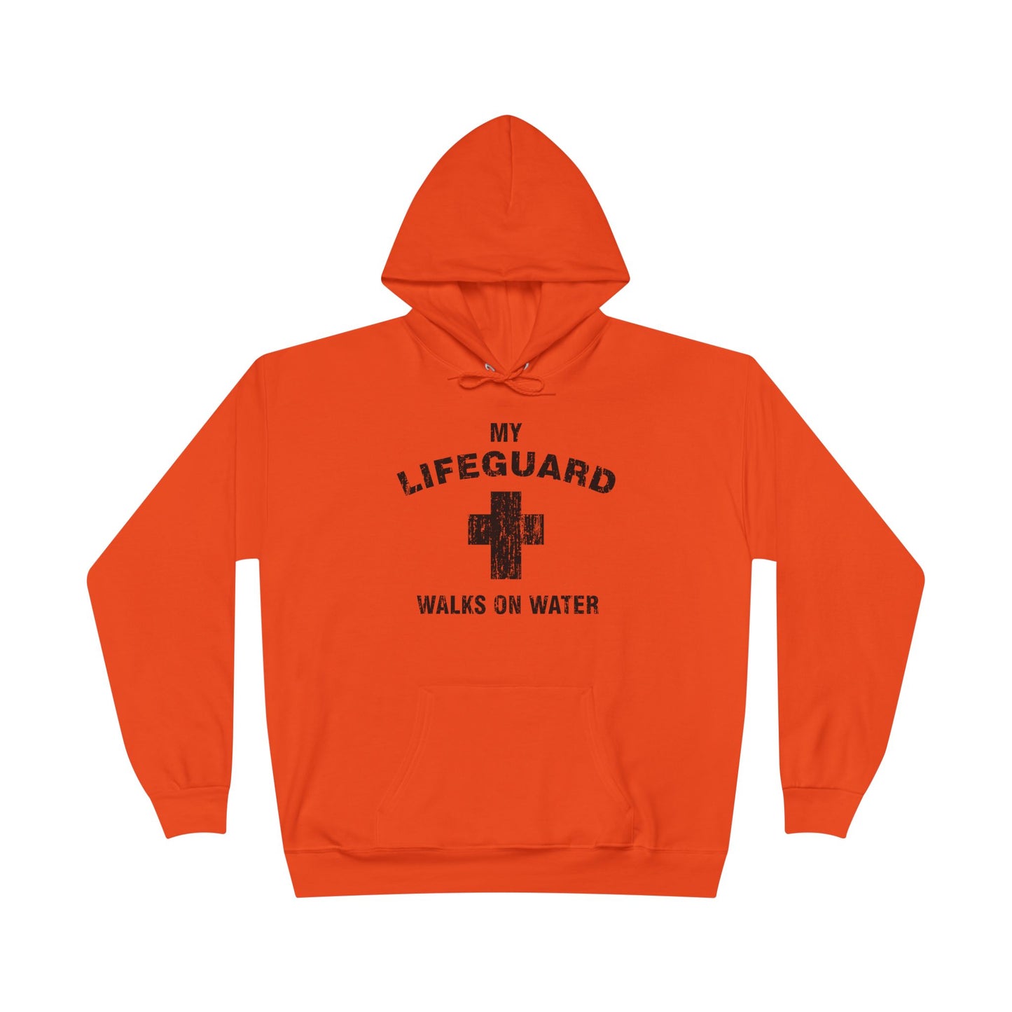 My Lifeguard Walks On Water Easter Pullover Hoodie Sweatshirt by TOOLOUD™