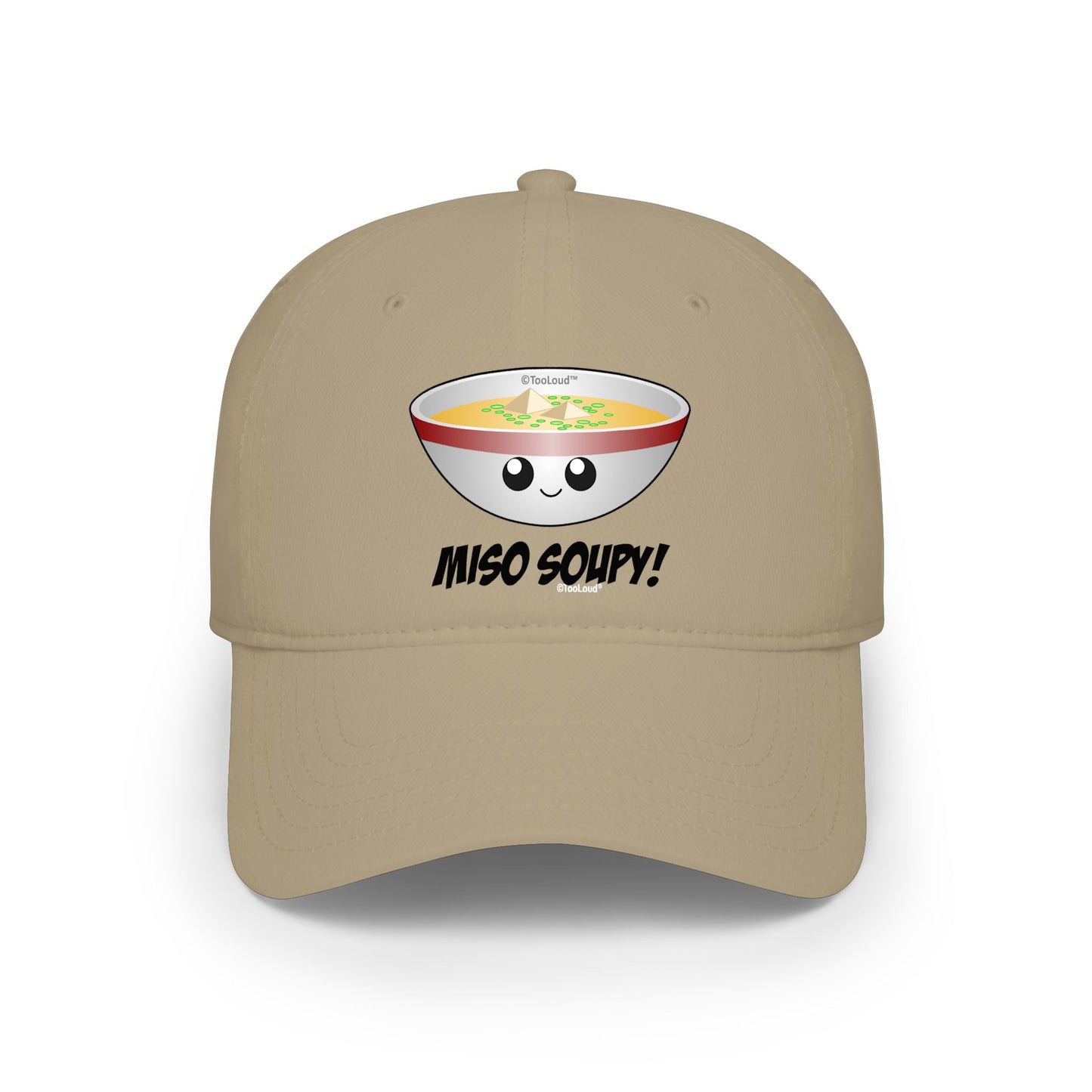 Miso Soupy – Cute Miso Soup Bowl Adult Baseball Cap Hat by TOOLOUD