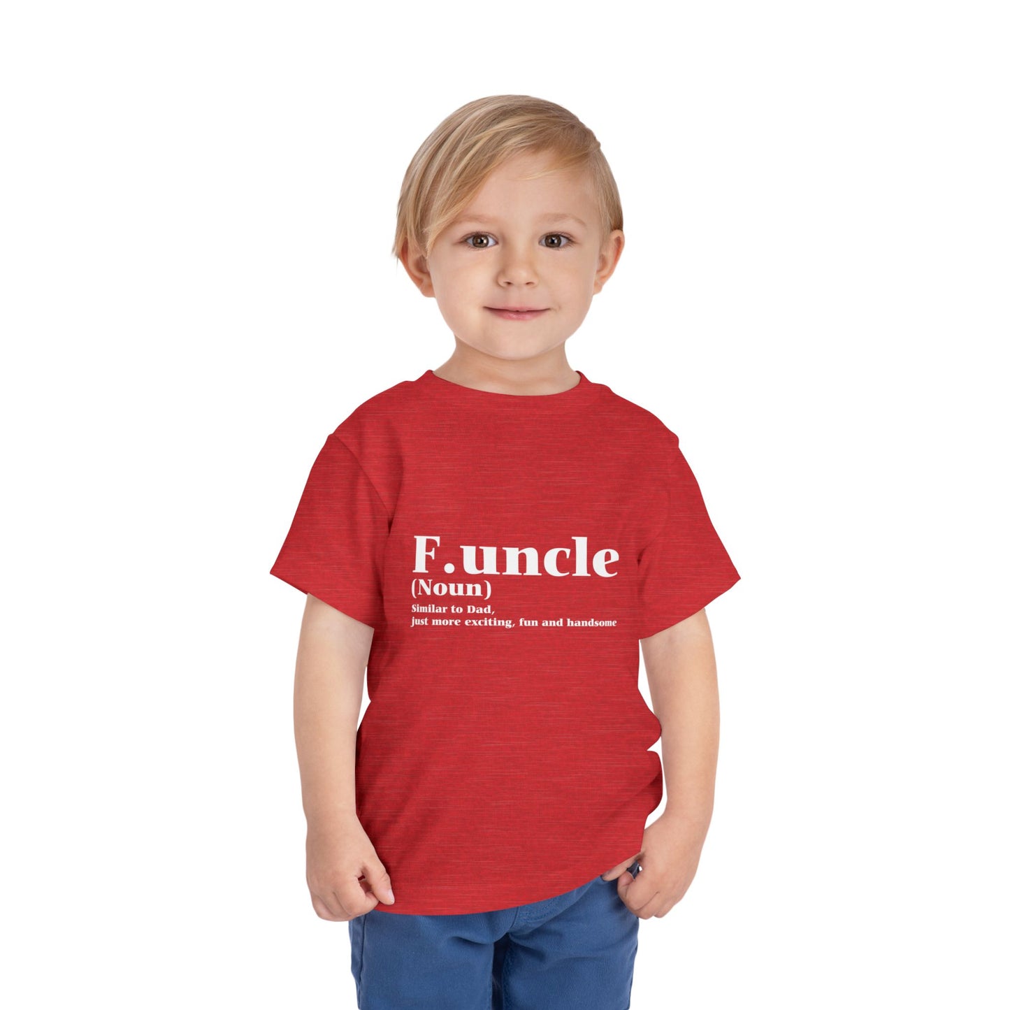 Funcle Fun Uncle Toddler T-Shirt Dark by TOOLOUD