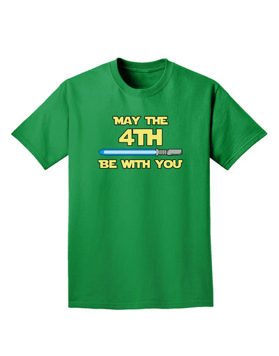 4th Be With You Beam Sword 2 Adult Dark T-Shirt-Mens T-Shirt-TooLoud-Kelly-Green-Small-Davson Sales