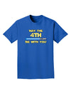 4th Be With You Beam Sword 2 Adult Dark T-Shirt-Mens T-Shirt-TooLoud-Royal-Blue-Small-Davson Sales