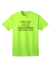 4th Be With You Beam Sword 2 - Premium Adult T-Shirt for Sci-Fi Enthusiasts-Mens T-shirts-TooLoud-Neon-Green-Small-Davson Sales