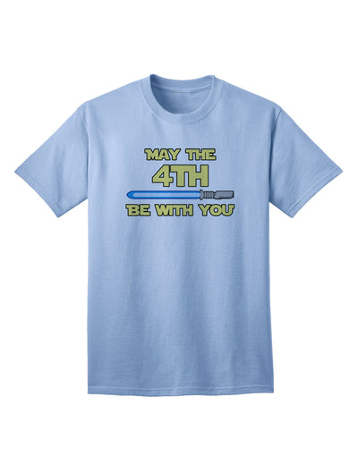4th Be With You Beam Sword 2 - Premium Adult T-Shirt for Sci-Fi Enthusiasts-Mens T-shirts-TooLoud-Light-Blue-Small-Davson Sales