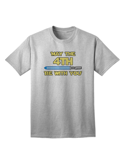 4th Be With You Beam Sword 2 - Premium Adult T-Shirt for Sci-Fi Enthusiasts-Mens T-shirts-TooLoud-AshGray-Small-Davson Sales