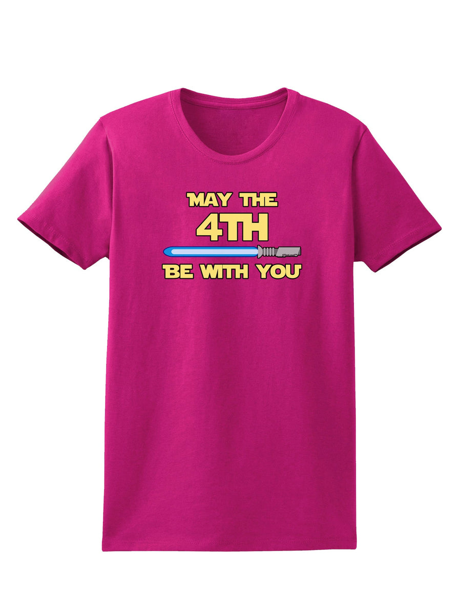 4th Be With You Beam Sword 2 Womens Dark T-Shirt-TooLoud-Black-X-Small-Davson Sales