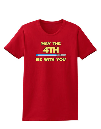 4th Be With You Beam Sword 2 Womens Dark T-Shirt-TooLoud-Red-X-Small-Davson Sales