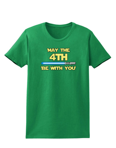 4th Be With You Beam Sword 2 Womens Dark T-Shirt-TooLoud-Kelly-Green-X-Small-Davson Sales