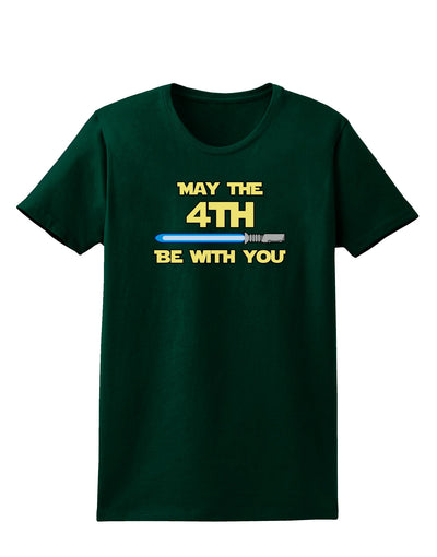 4th Be With You Beam Sword 2 Womens Dark T-Shirt-TooLoud-Forest-Green-Small-Davson Sales