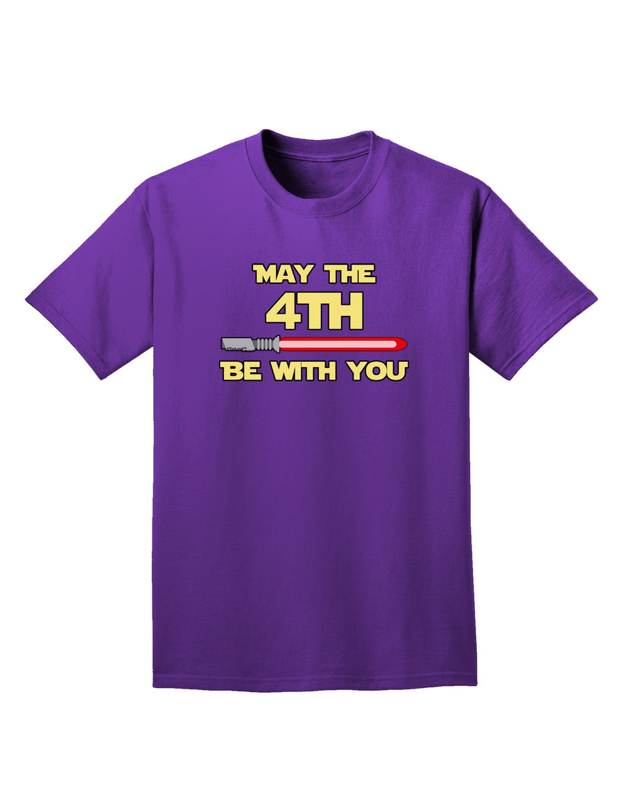 4th Be With You Beam Sword Adult Dark T-Shirt-Mens T-Shirt-TooLoud-Black-Small-Davson Sales