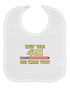 4th Be With You Beam Sword Baby Bib