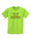 4th Be With You Beam Sword Childrens T-Shirt-Childrens T-Shirt-TooLoud-Lime-Green-X-Small-Davson Sales