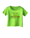4th Be With You Beam Sword Infant T-Shirt-Infant T-Shirt-TooLoud-Lime-Green-06-Months-Davson Sales