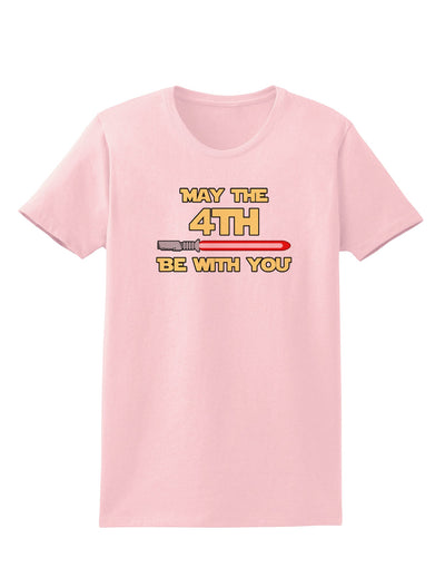 4th Be With You Beam Sword Womens T-Shirt-Womens T-Shirt-TooLoud-PalePink-X-Small-Davson Sales