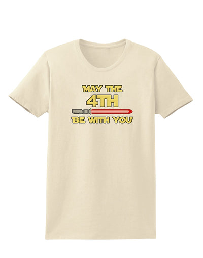 4th Be With You Beam Sword Womens T-Shirt-Womens T-Shirt-TooLoud-Natural-X-Small-Davson Sales