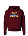4th Be With You Beam Sword 2 Dark Hoodie Sweatshirt-Hoodie-TooLoud-Maroon-Small-Davson Sales