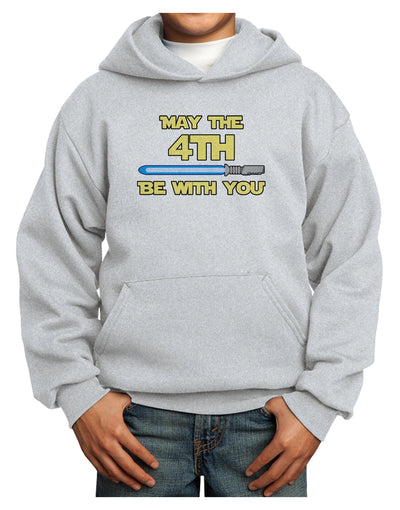 4th Be With You Beam Sword 2 Youth Hoodie Pullover Sweatshirt-Youth Hoodie-TooLoud-Ash-XS-Davson Sales