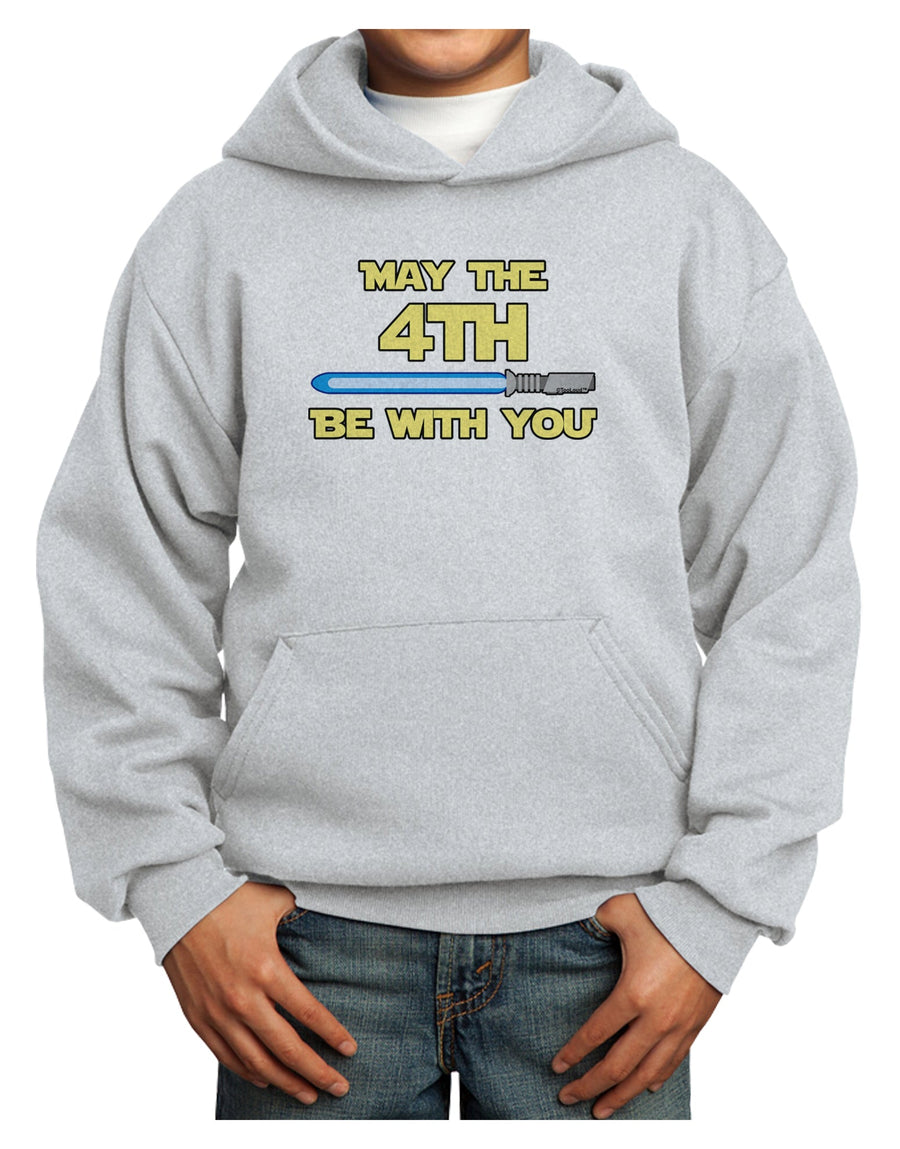 4th Be With You Beam Sword 2 Youth Hoodie Pullover Sweatshirt-Youth Hoodie-TooLoud-White-XS-Davson Sales