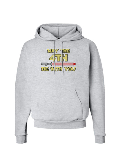 4th Be With You Beam Sword Hoodie Sweatshirt-Hoodie-TooLoud-AshGray-Small-Davson Sales