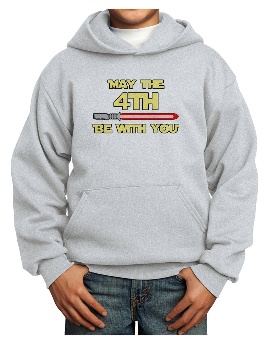4th Be With You Beam Sword Youth Hoodie Pullover Sweatshirt-Youth Hoodie-TooLoud-White-XS-Davson Sales