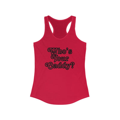 Who’s Your Caddy Women's Racerback Tank Top by TOOLOUD