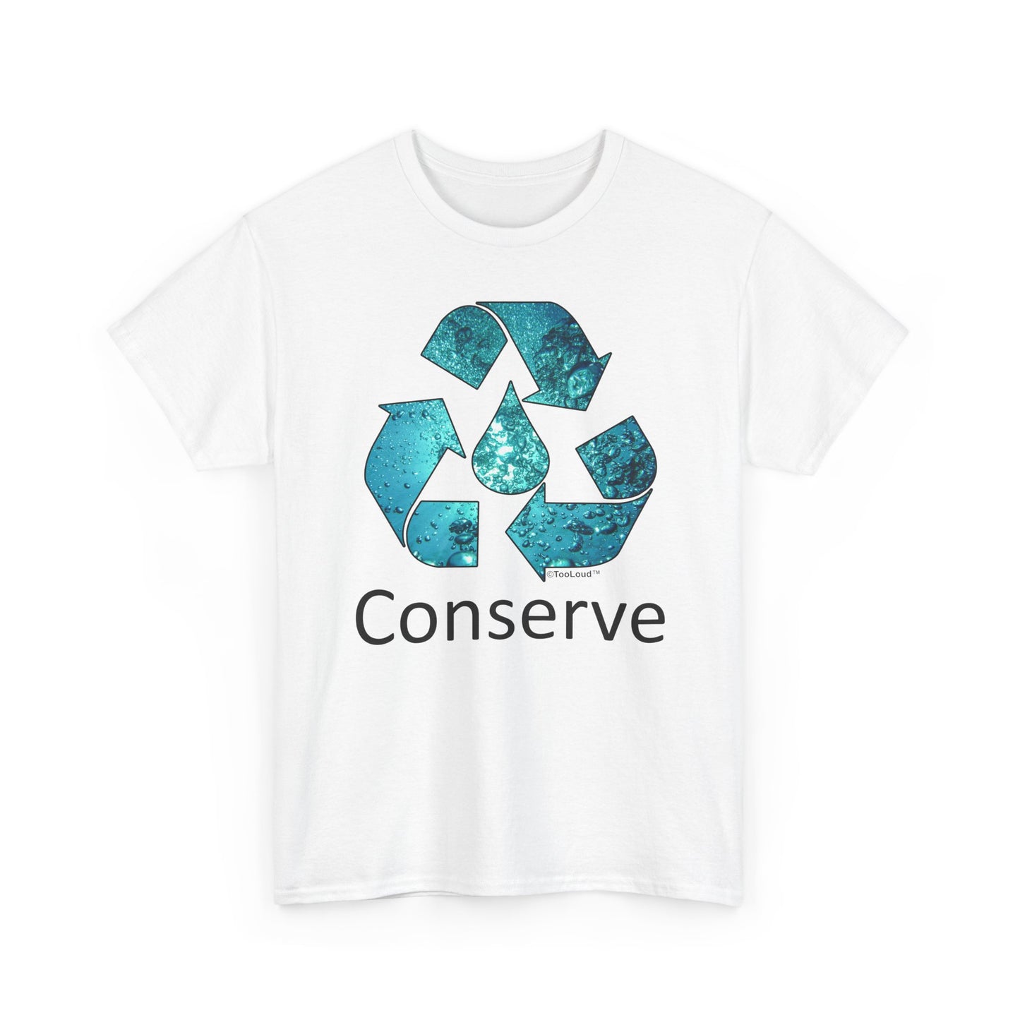 Sustainable Water Conservation Adult T-Shirt by TOOLOUD